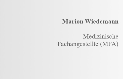 Marion Wiedemann